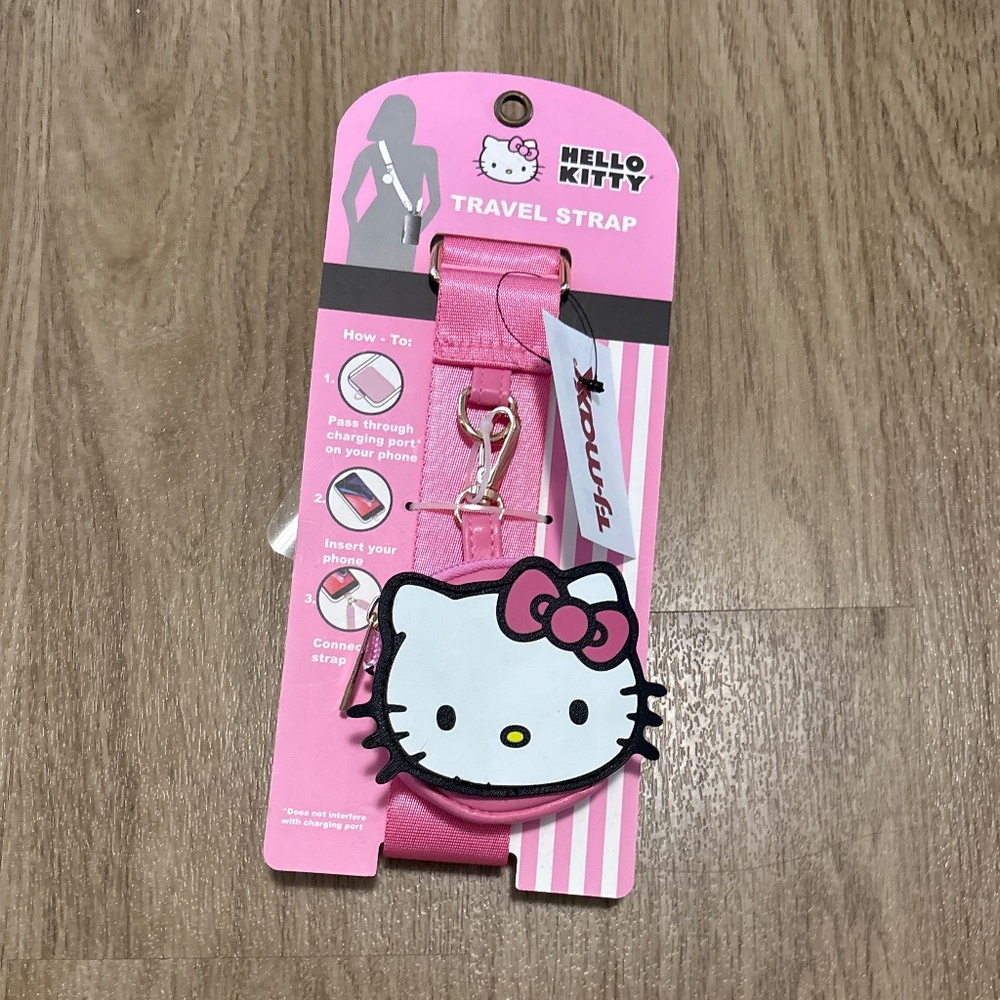 NWT Hello Kitty travel strap